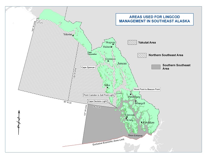 Southeast Alaska 2018 Lingcod Sport Fishing Regulations Set For The Southern Southeast Alaska Area  